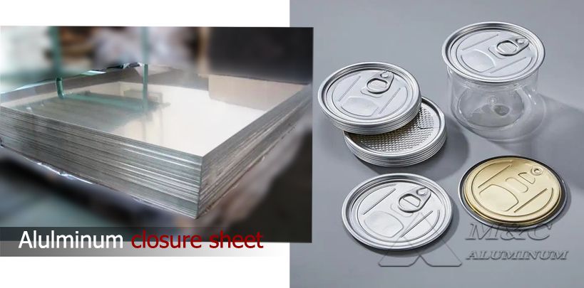 aluminum closure sheet