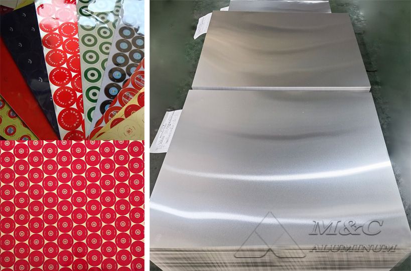 aluminum pp cap sheet