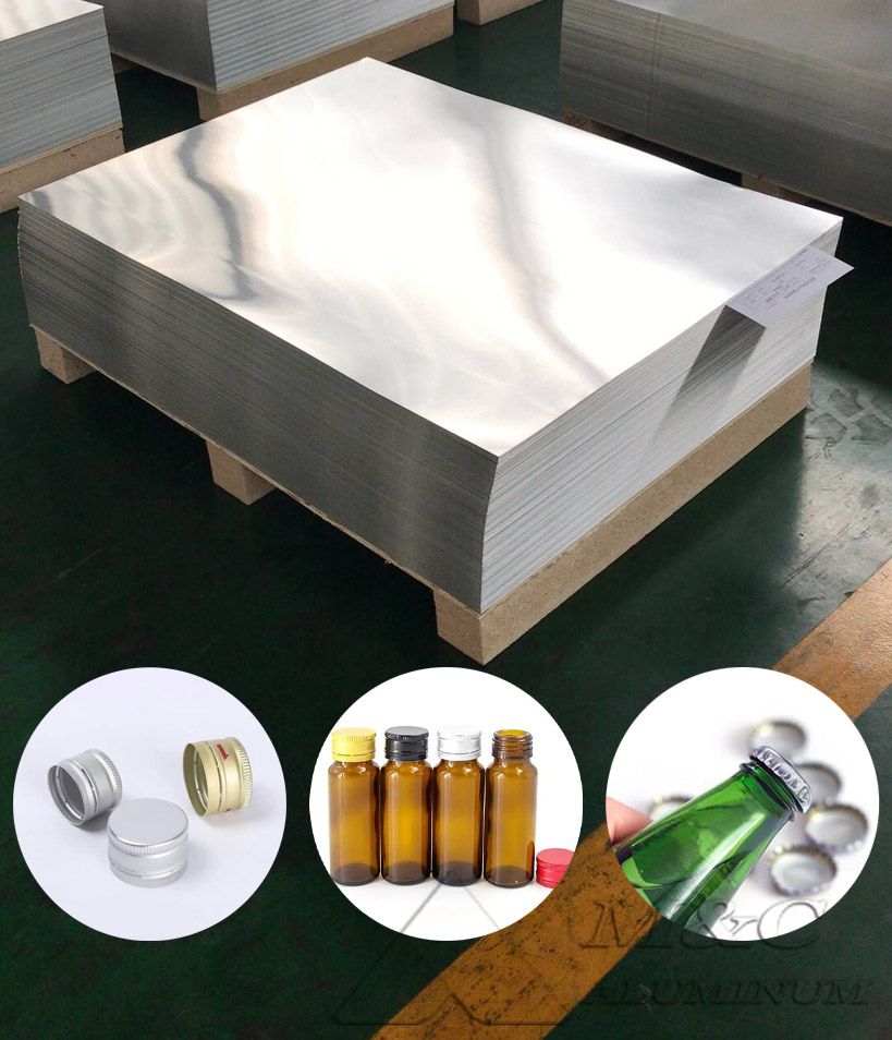 aluminum sheet for cap