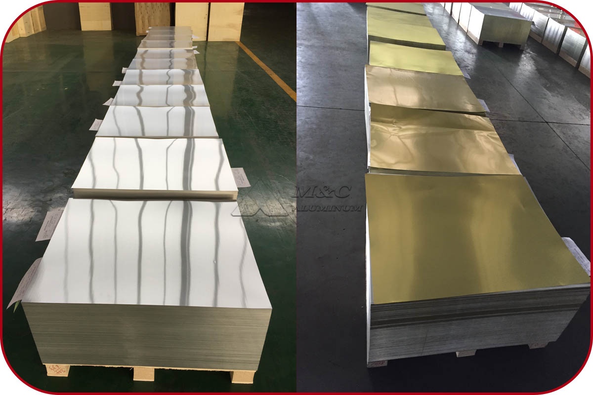 3105 Aluminum Closure Sheet Surface Treatment Options