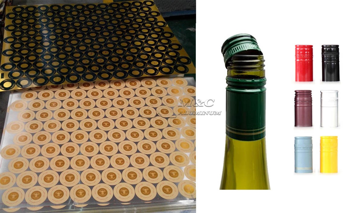 8011 Aluminum Sheet for Red Wine Bottle Cap