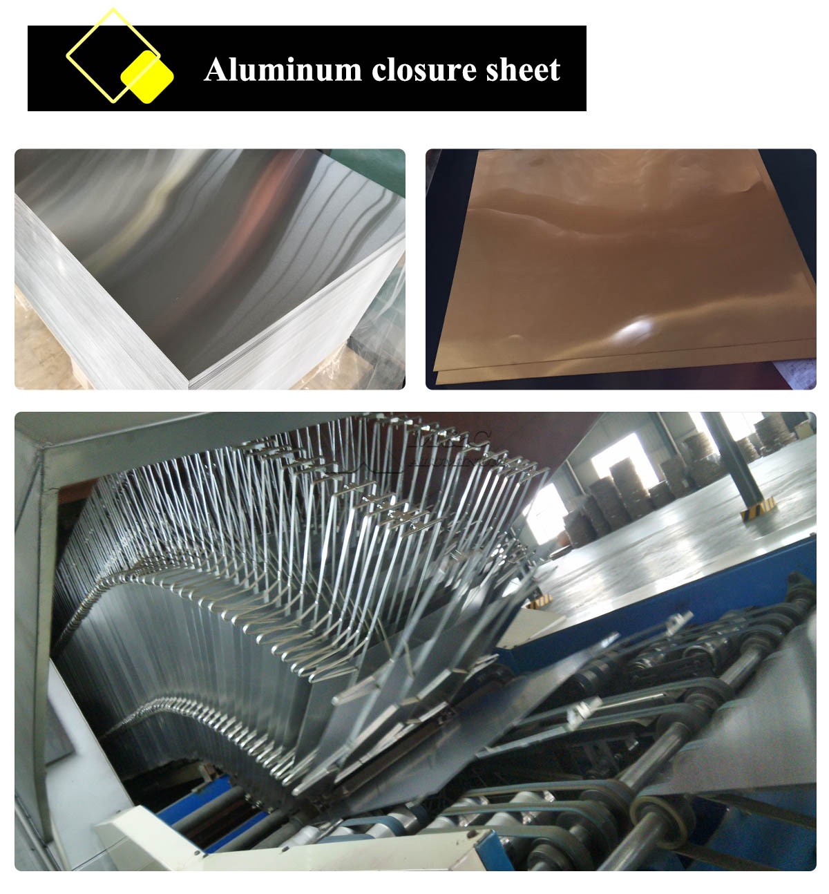 0.5mm 8011 H14 Aluminum Sheet for Bottle Cap Manufacturing